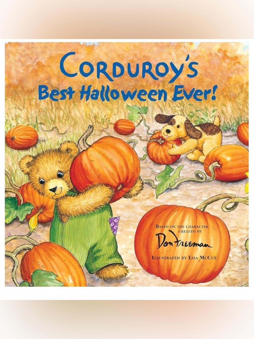 Corduroy's Best Halloween Ever Paperback Book